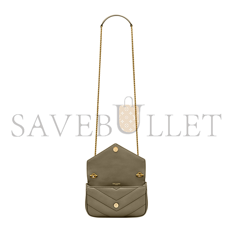 YSL LOULOU MINI IN LAMBSKIN 821749AAEAX3775 (20*12*5cm)
